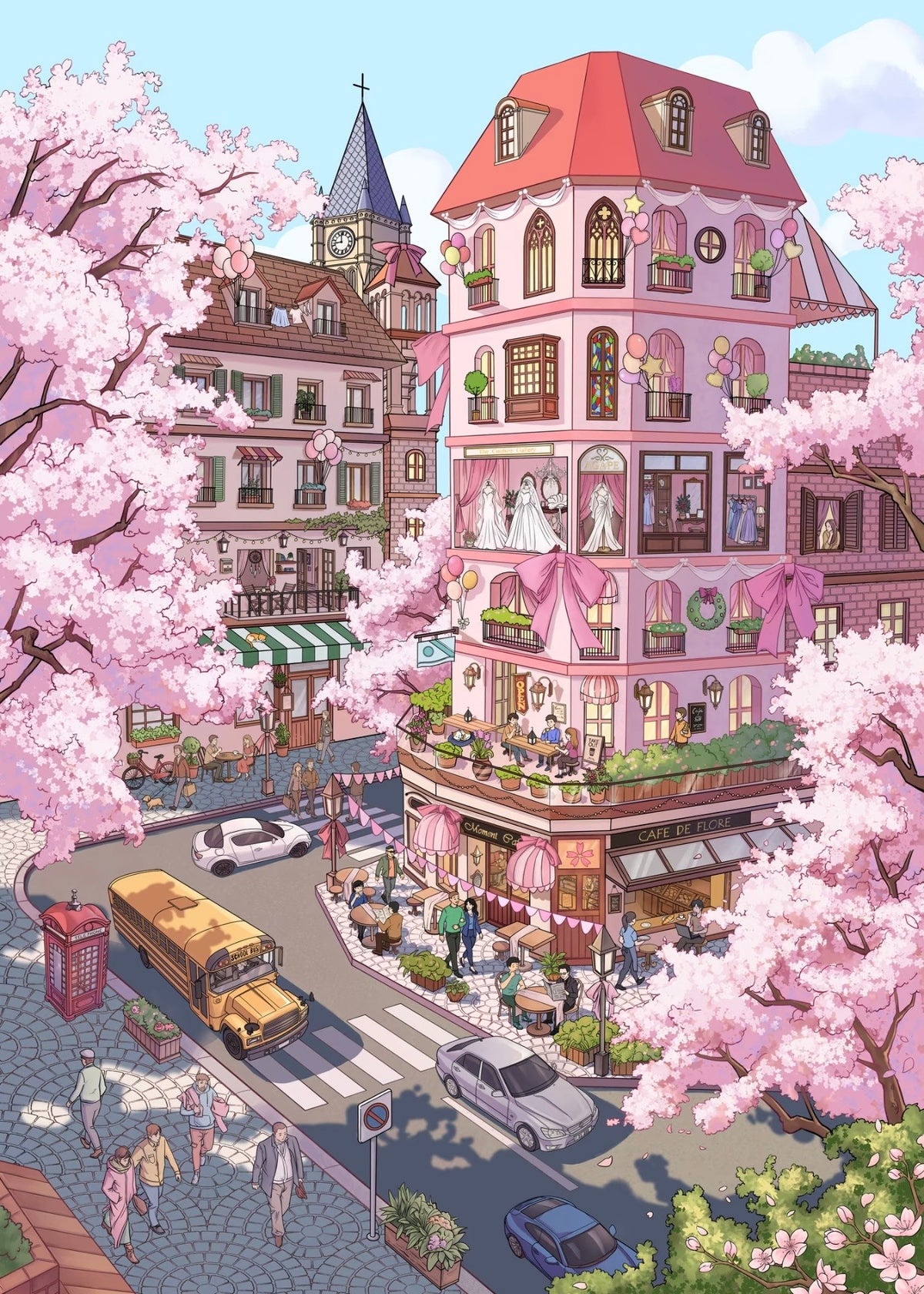 Sakura Grey City